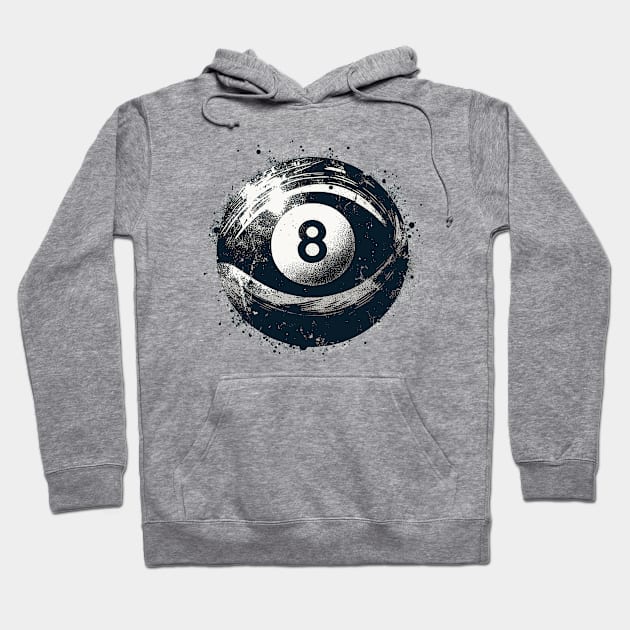 Pool Ball Hoodie by Vehicles-Art